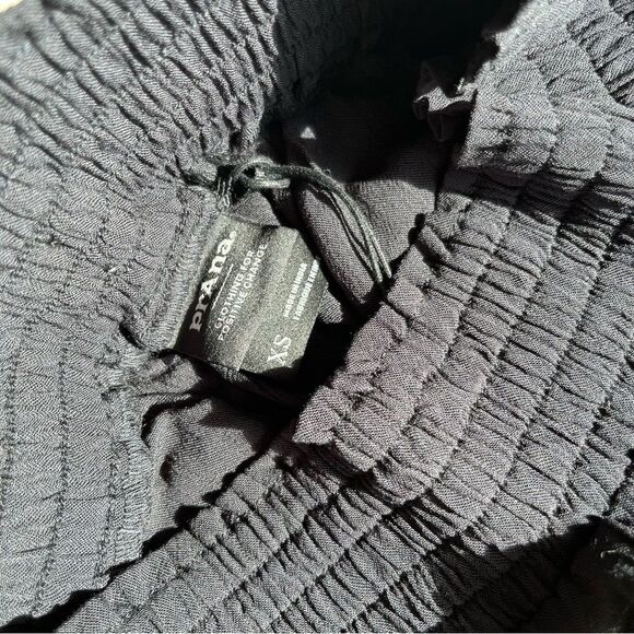 PrAna Fernie Shorts Black Pull On Sz XS NWT - Picture 11 of 13